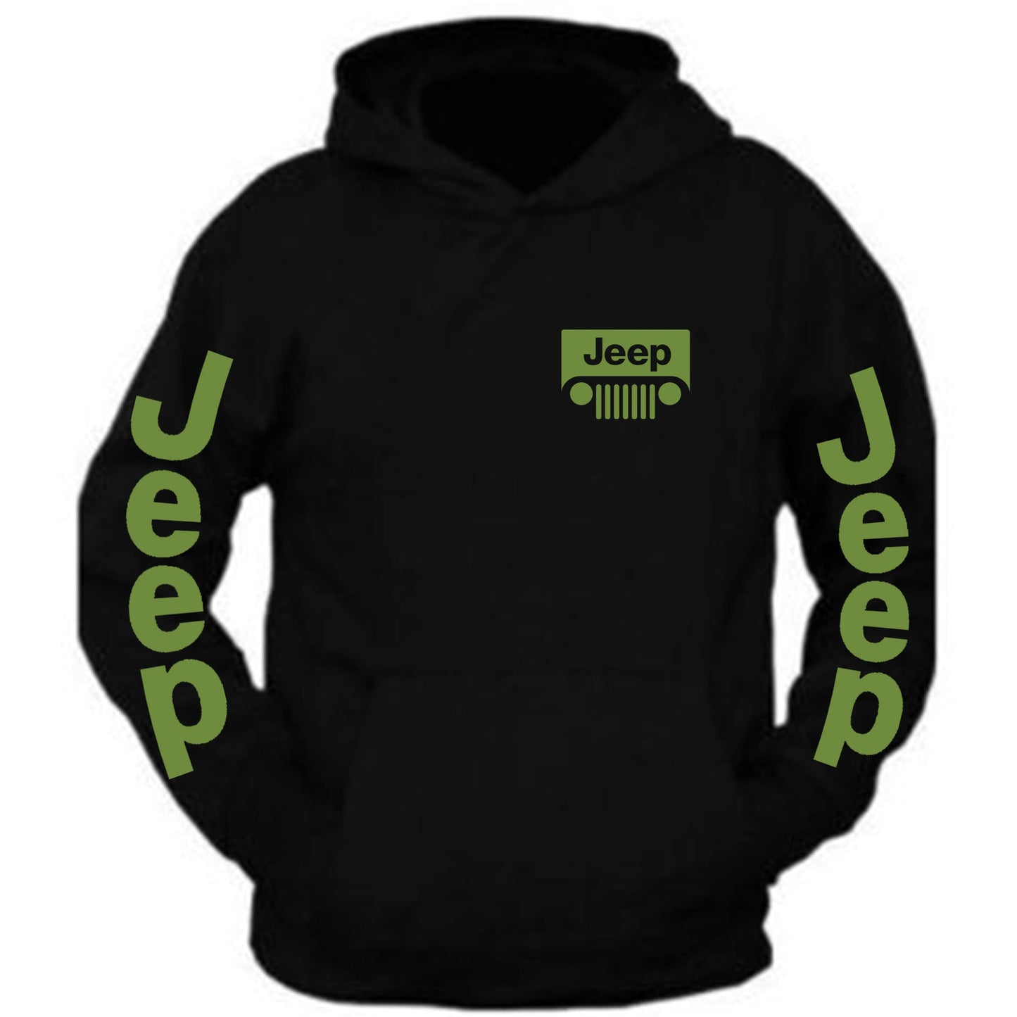 Jeep Hoodie Sweatshirt All Sizes