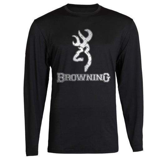Browning Color Design Black Long Sleeve Tee S-2XL