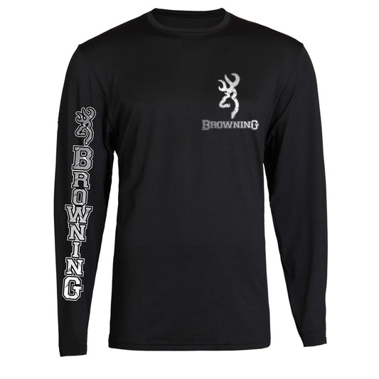 Browning Color Design Black Long Sleeve Tee S-2XL
