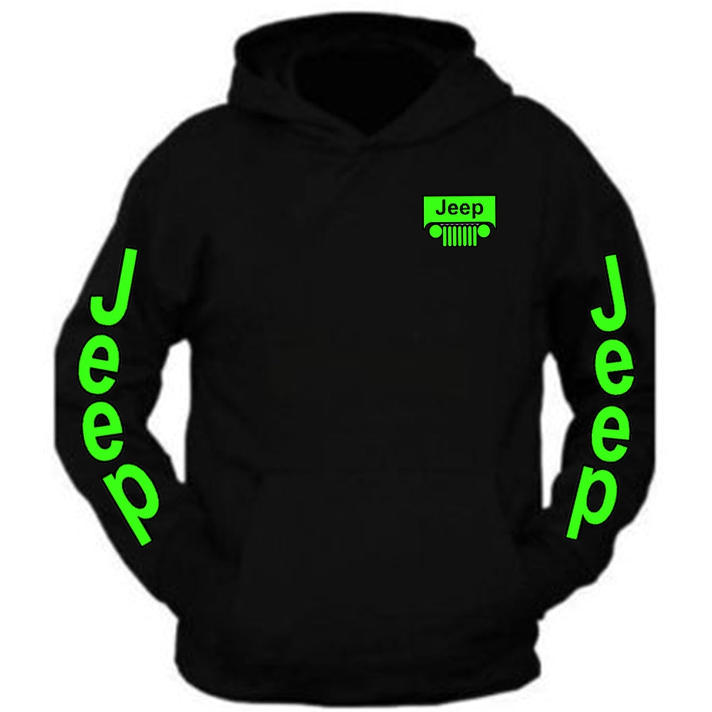 Jeep Hoodie Sweatshirt All Sizes