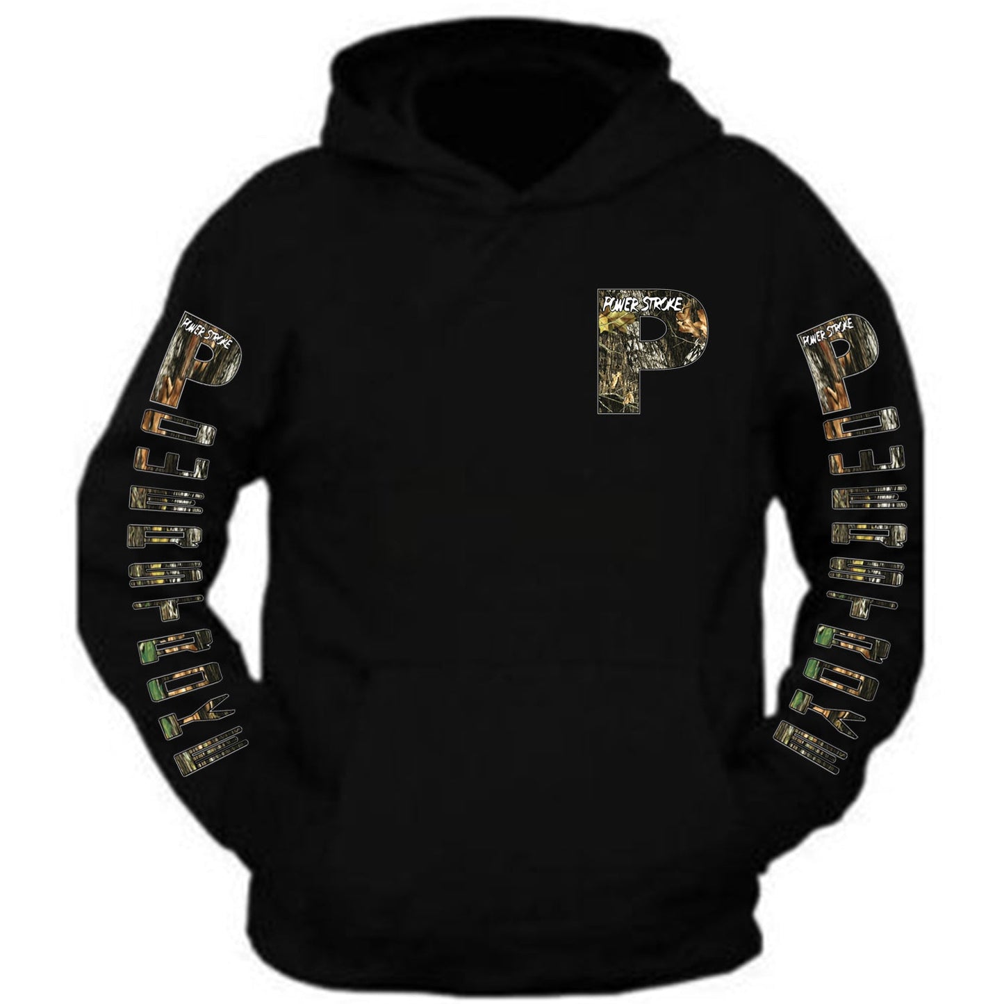 Powerstroke camo Diesel Power Hoodie Front & Back Ford Power Stroke Diesel Hoodie