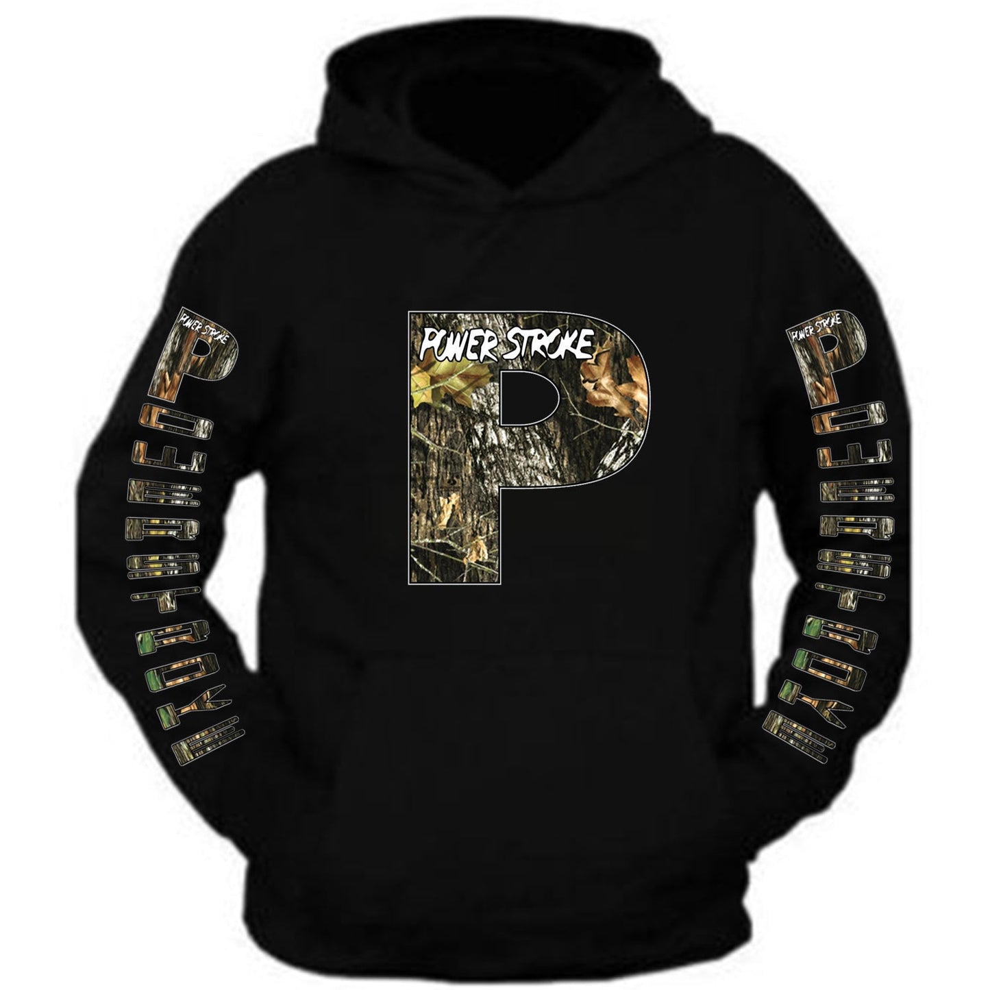 Powerstroke camo Diesel Power Hoodie Front & Back Ford Power Stroke Diesel Hoodie