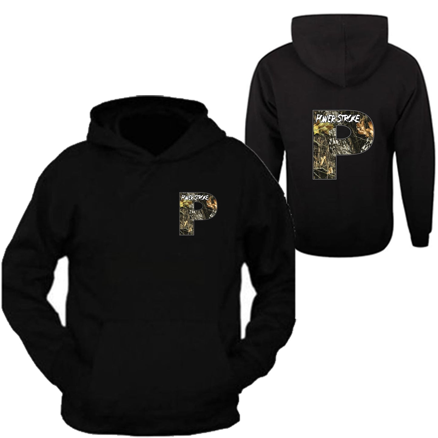 Powerstroke camo Diesel Power Hoodie Front & Back Ford Power Stroke Diesel Hoodie