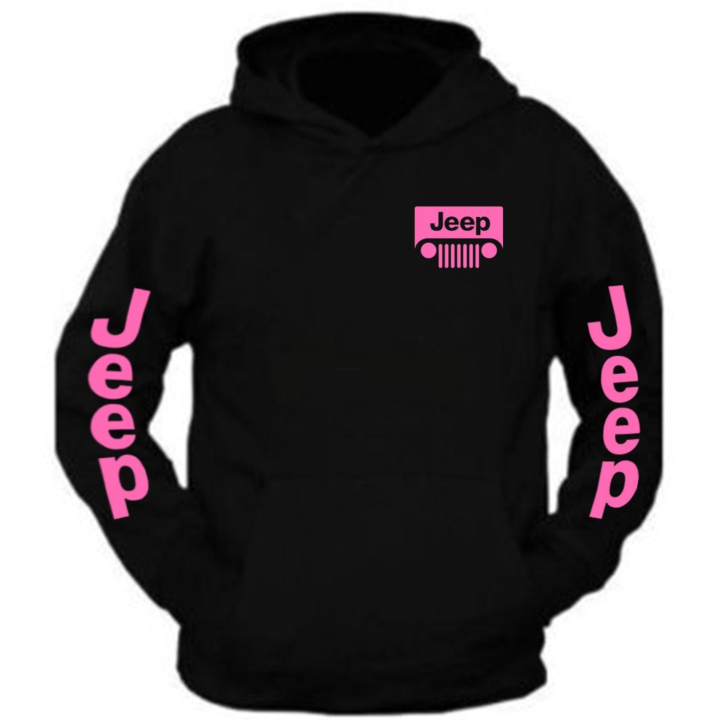 New All Colors Jeep tee Black Hoodie S-2XL 4x4 Off Road Black Hoodie Hooded Sweatshirt