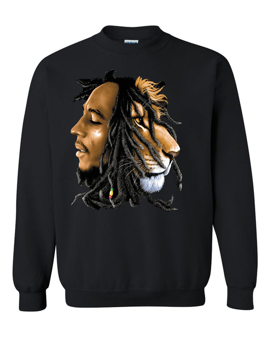 One Love Bob Marley Kingston Jamaica 1945 Rasta Leaf TEE Zion Rootswear Licensed Unisex Crewneck Sweatshirt Tee