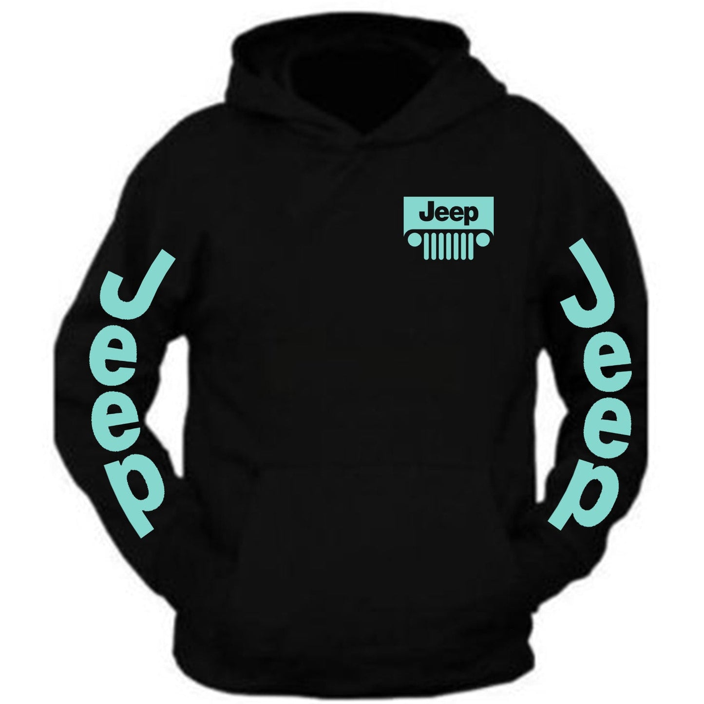 New All Colors Jeep tee Black Hoodie S-2XL 4x4 Off Road Black Hoodie Hooded Sweatshirt