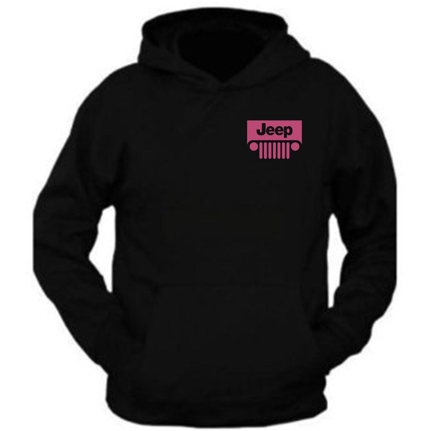 Pink Jeep Hoodie Sweatshirt