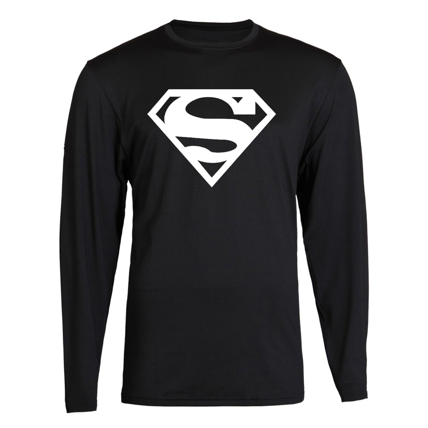 Superman Color Tee S - 2XL T-Shirt Long Sleeve Tee