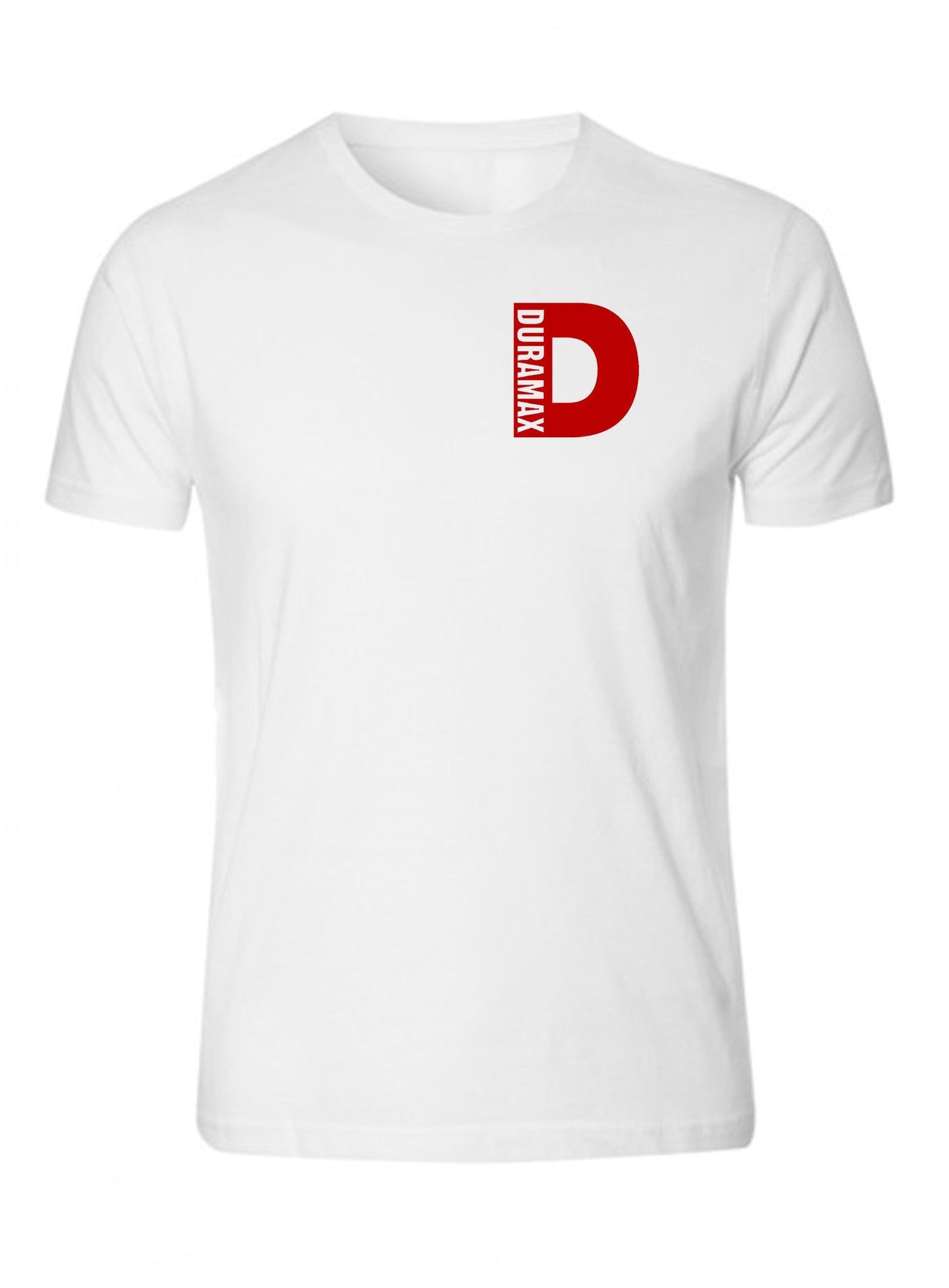 Duramax Red Pocket Design T-Shirt Unisex Color Black & White Tee