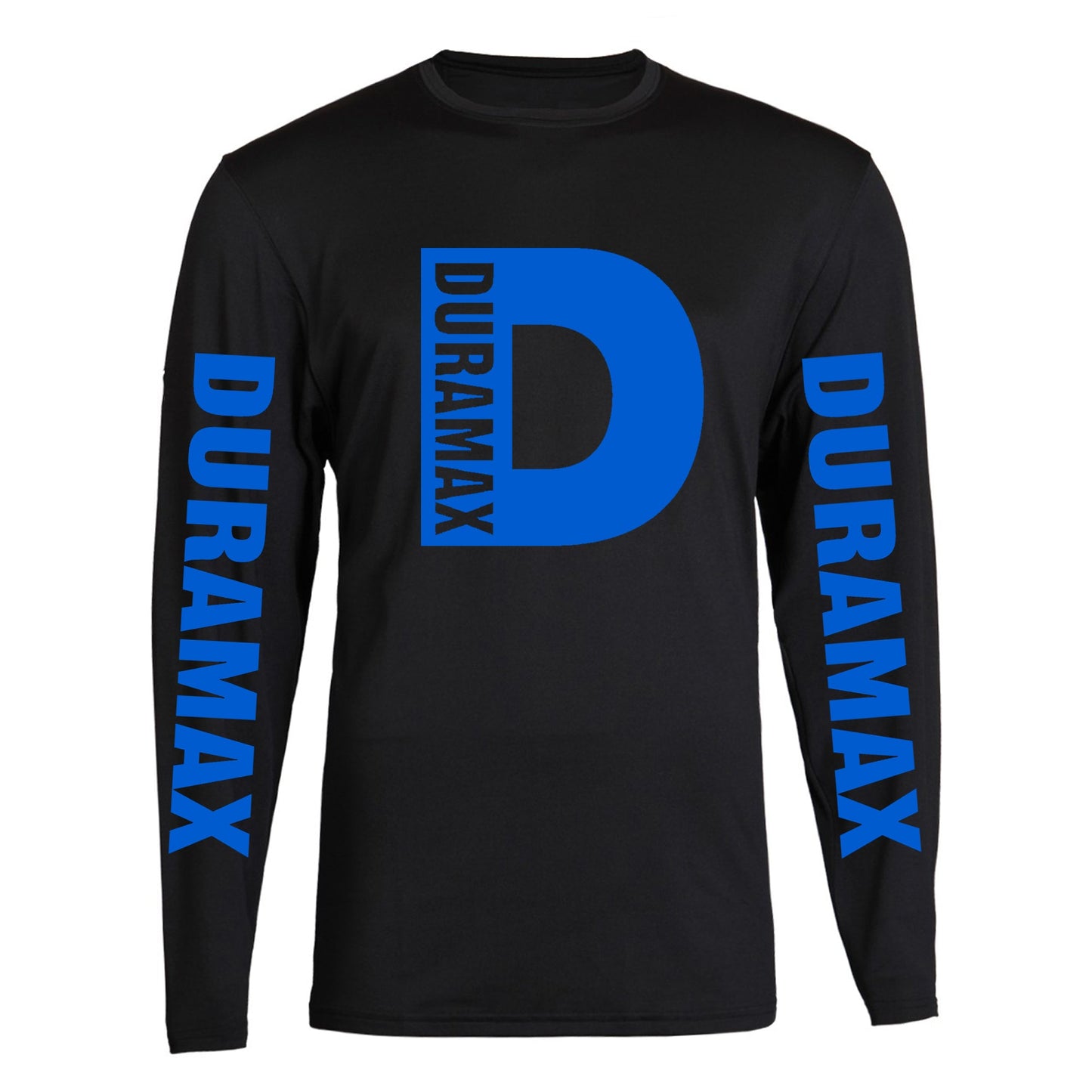 Duramax Color Big Design Color Black Long Sleeve Tee S-2XL