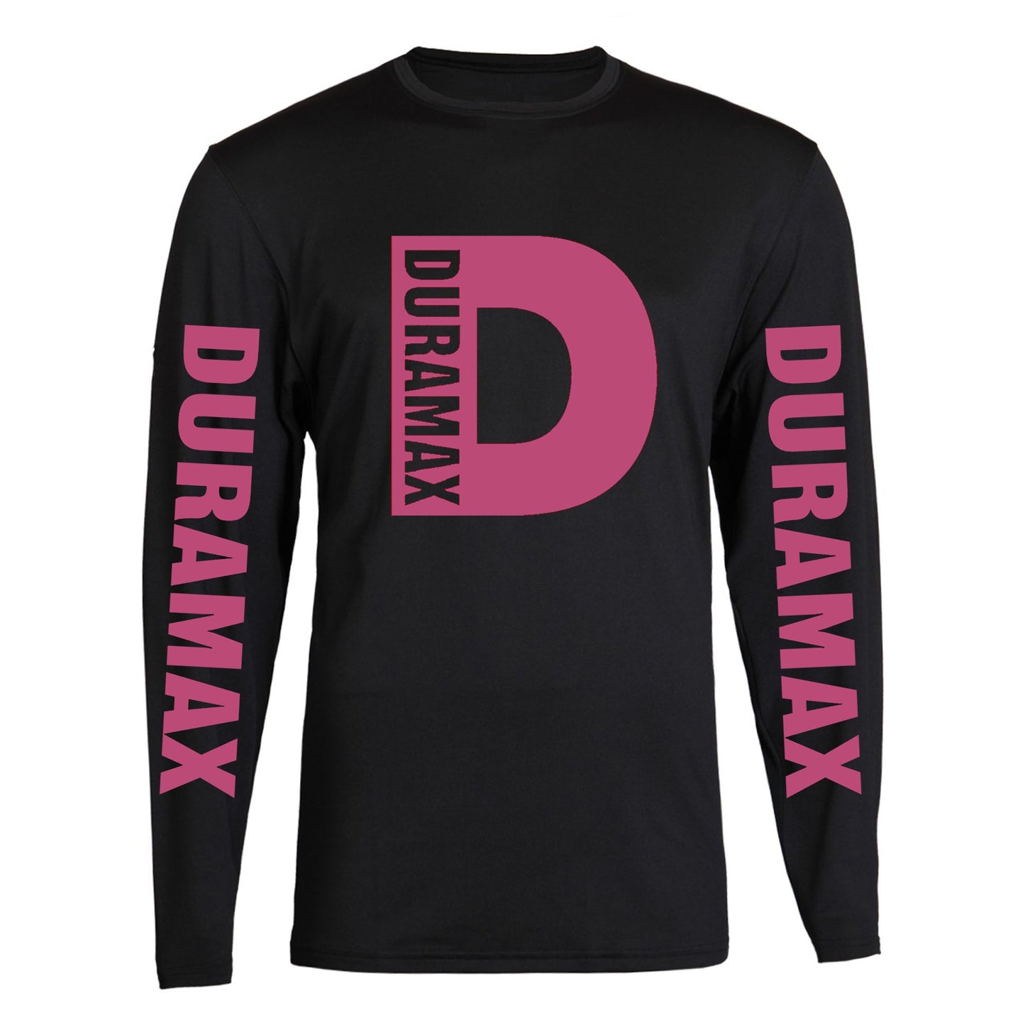 Duramax Color Big Design Color Black Long Sleeve Tee S-2XL