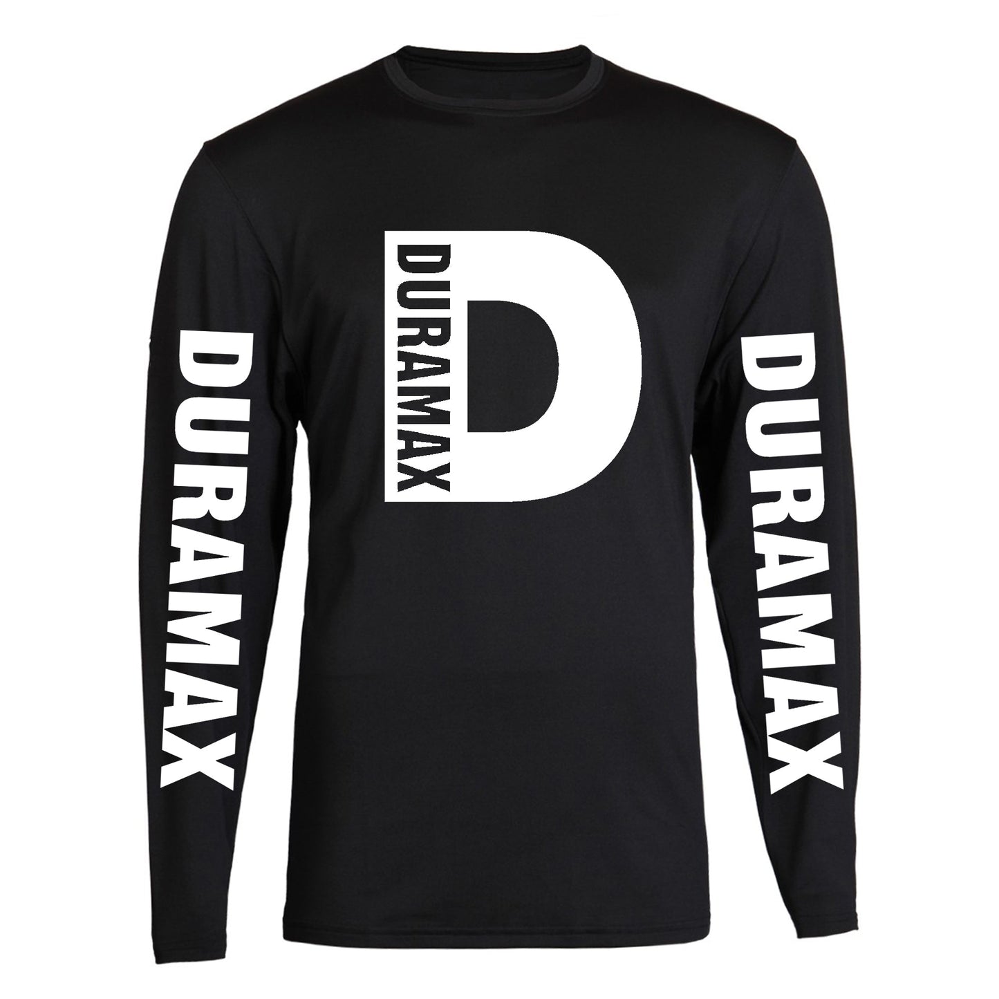 Duramax Color Big Design Color Black Long Sleeve Tee S-2XL