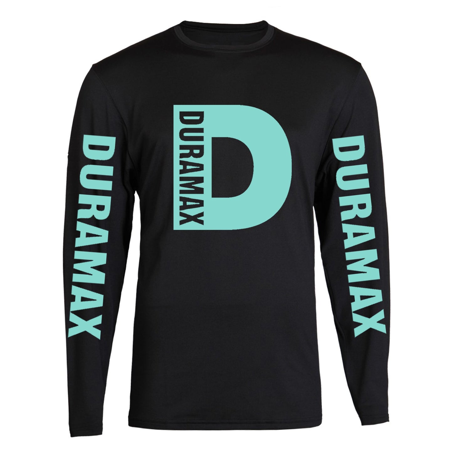 Duramax Color Big Design Color Black Long Sleeve Tee S-2XL