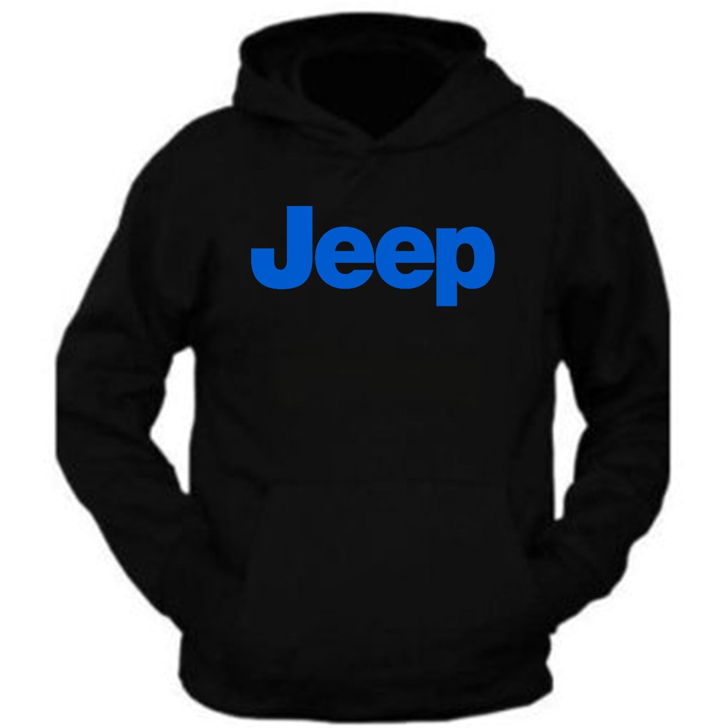 Blue Jeep Hoodie Sweatshirt