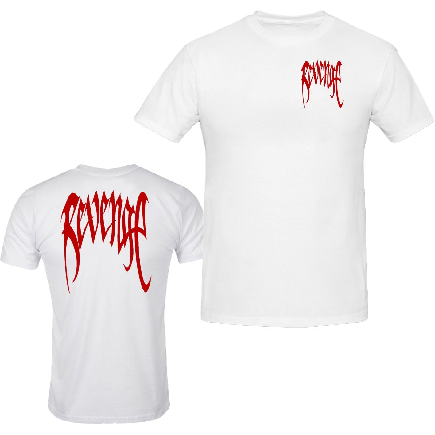 Red Revenge XXX Tentacion Unisex Tee S-5XL T-Shirt Tee