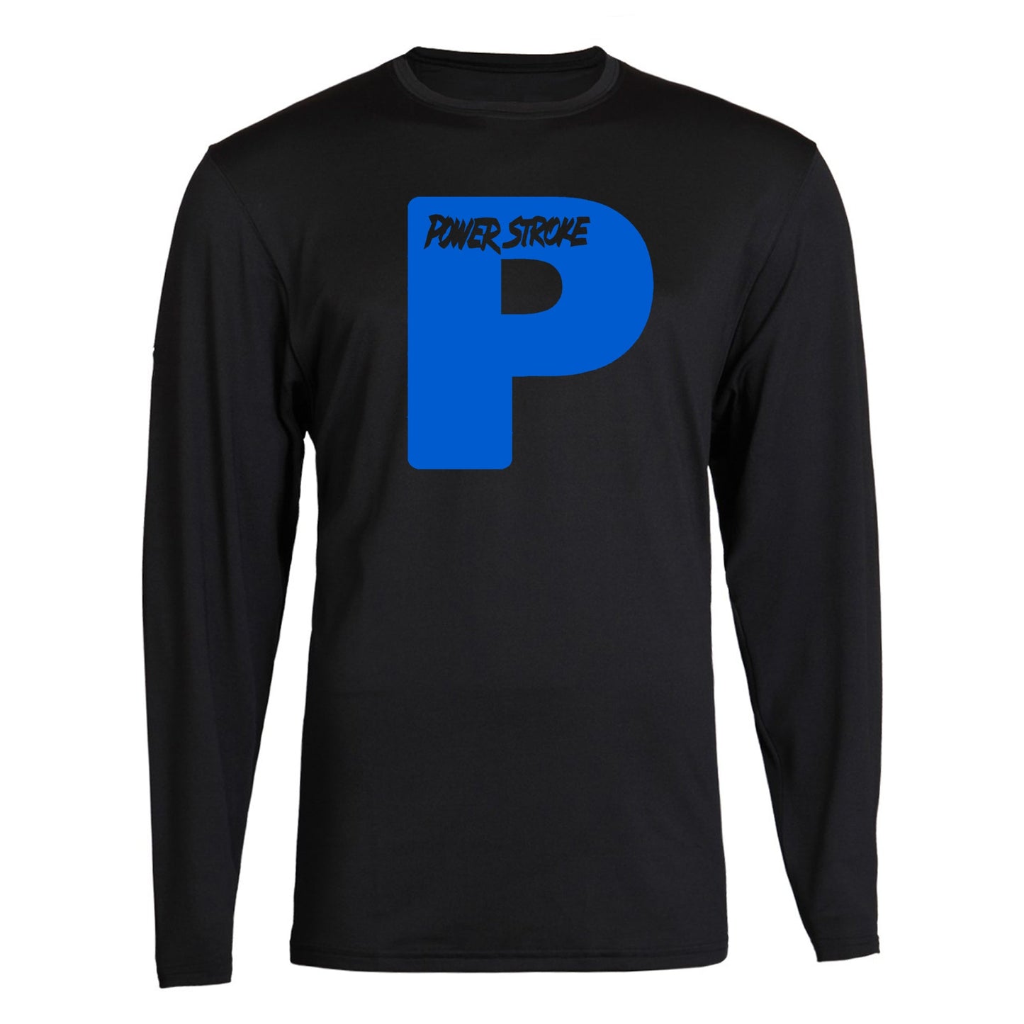 Powerstroke All Colors Big P Diesel Power Front Ford Power Stroke Diesel Long Sleeve Tee