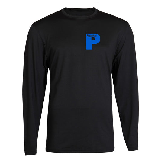 Powerstroke Blue P Diesel Power Front Ford Power Stroke Diesel Long Sleeve Tee