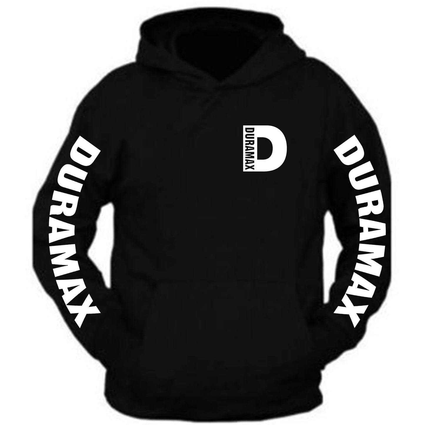 Duramax Hoodie Sweatshirt All Sizes All Colors The Back is Plain