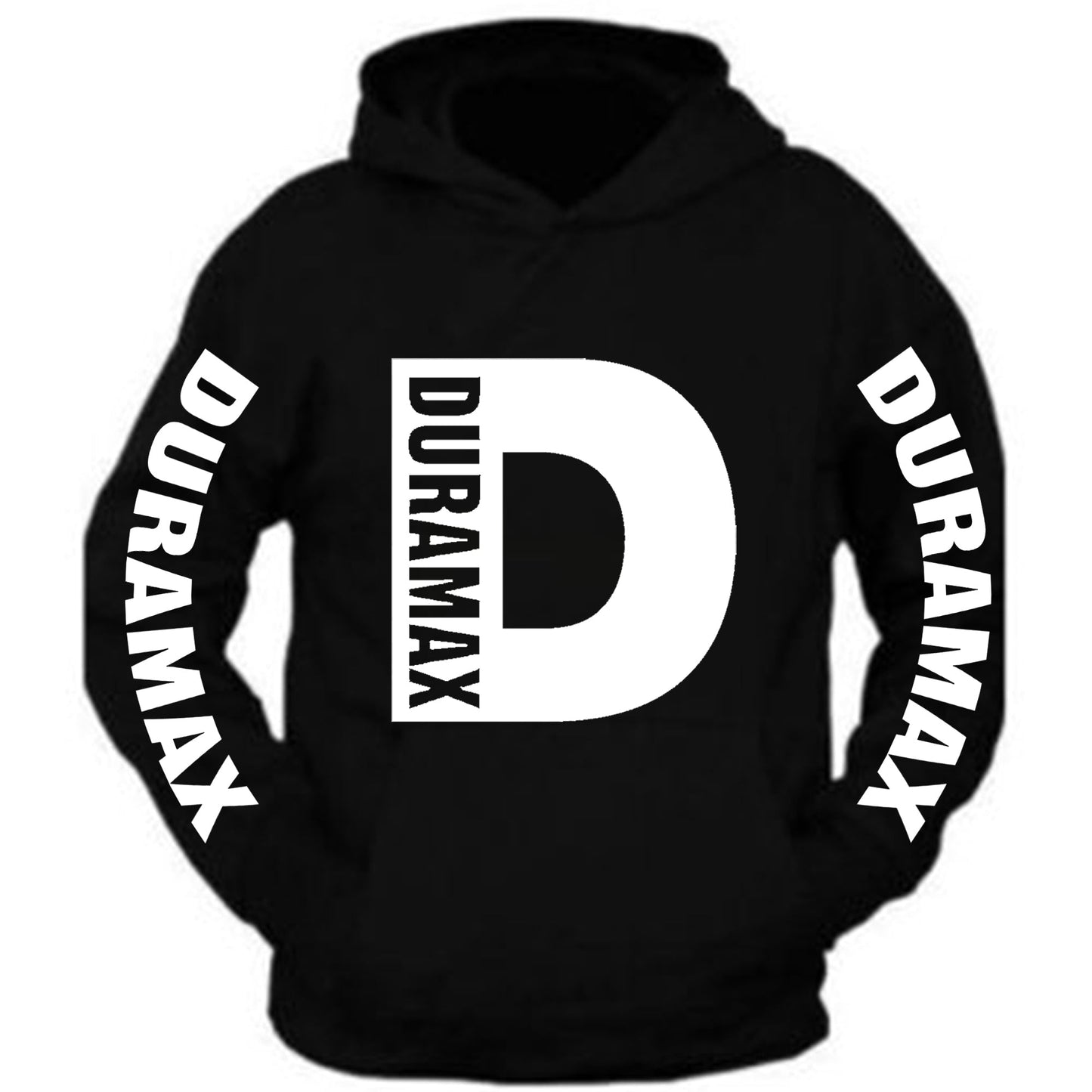 Duramax Big Design All Colors Black Hoodie Hooded Sweatshirt