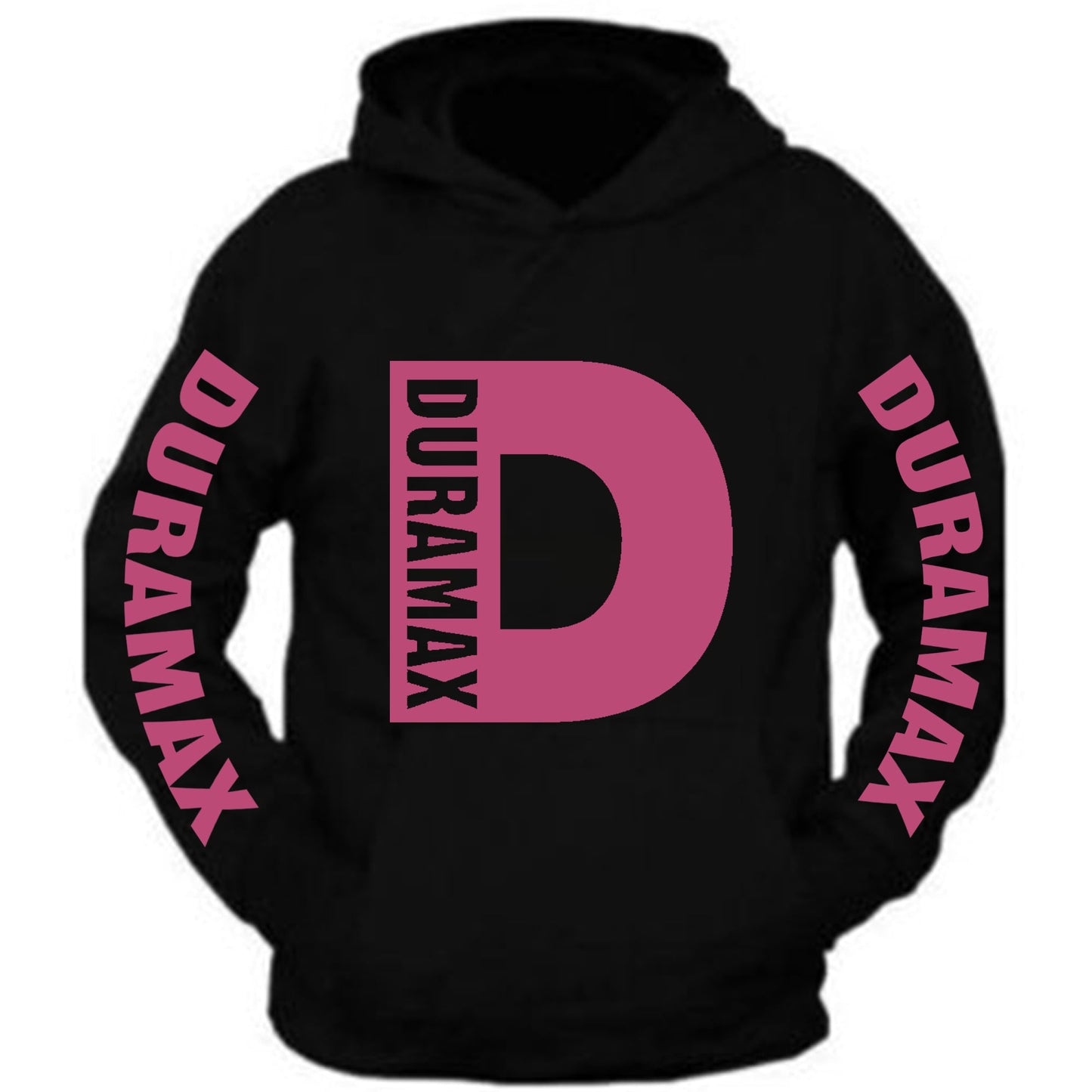 Duramax Big Design All Colors Black Hoodie Hooded Sweatshirt