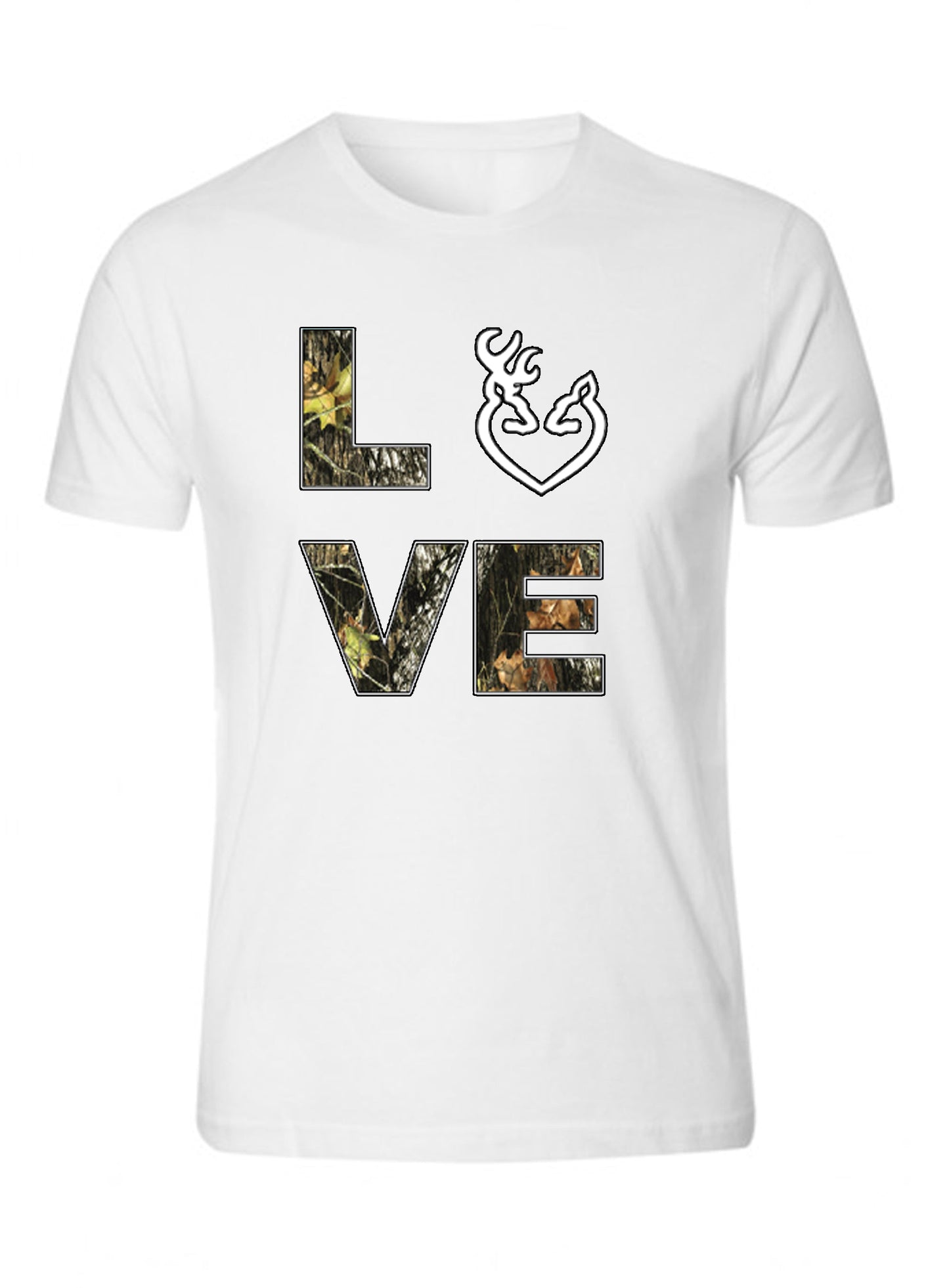 Love Browning Design Black Unisex Tee S - 5XL Black T-shirt