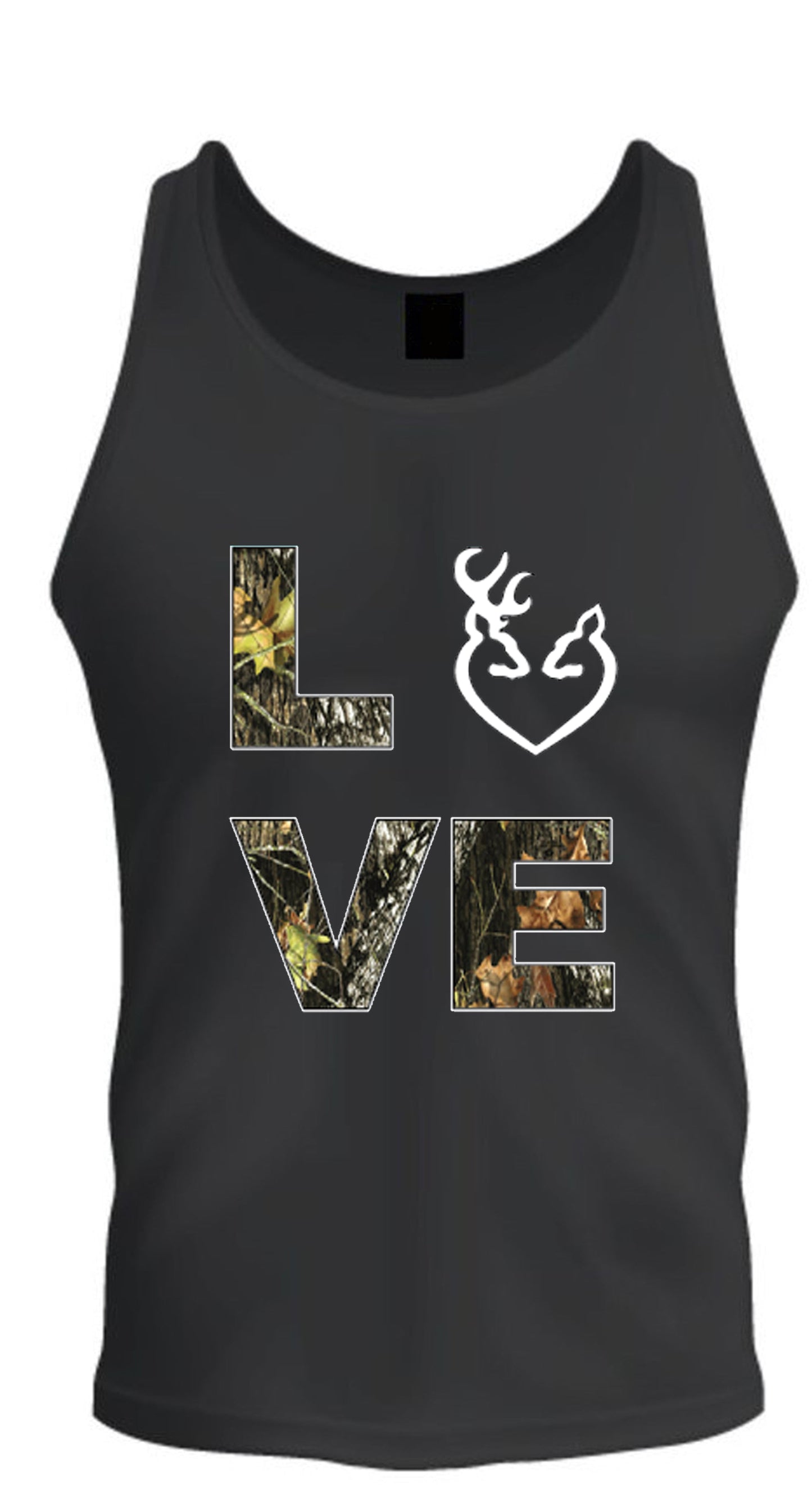 Love Browning Design Black Unisex Tee Tank Top S-2XL