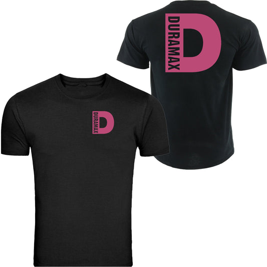 Duramax Pink Big Design T-Shirt Unisex Color Black & White Tee