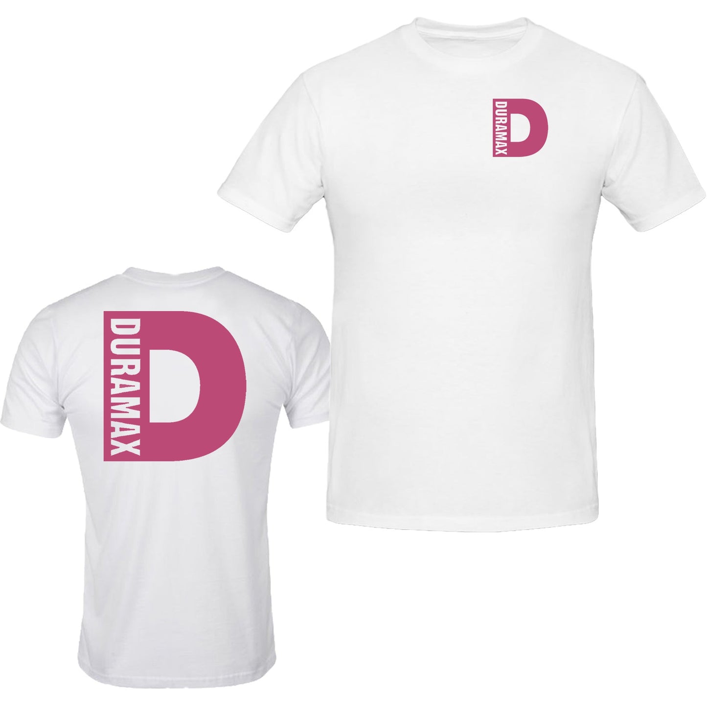 Duramax Pink Big Design T-Shirt Unisex Color Black & White Tee