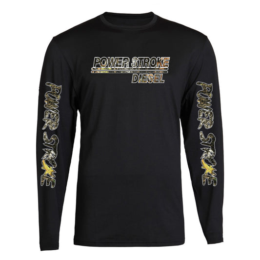 Powerstroke camo Diesel Power Front Ford Power Stroke Diesel Long Sleeve Tee