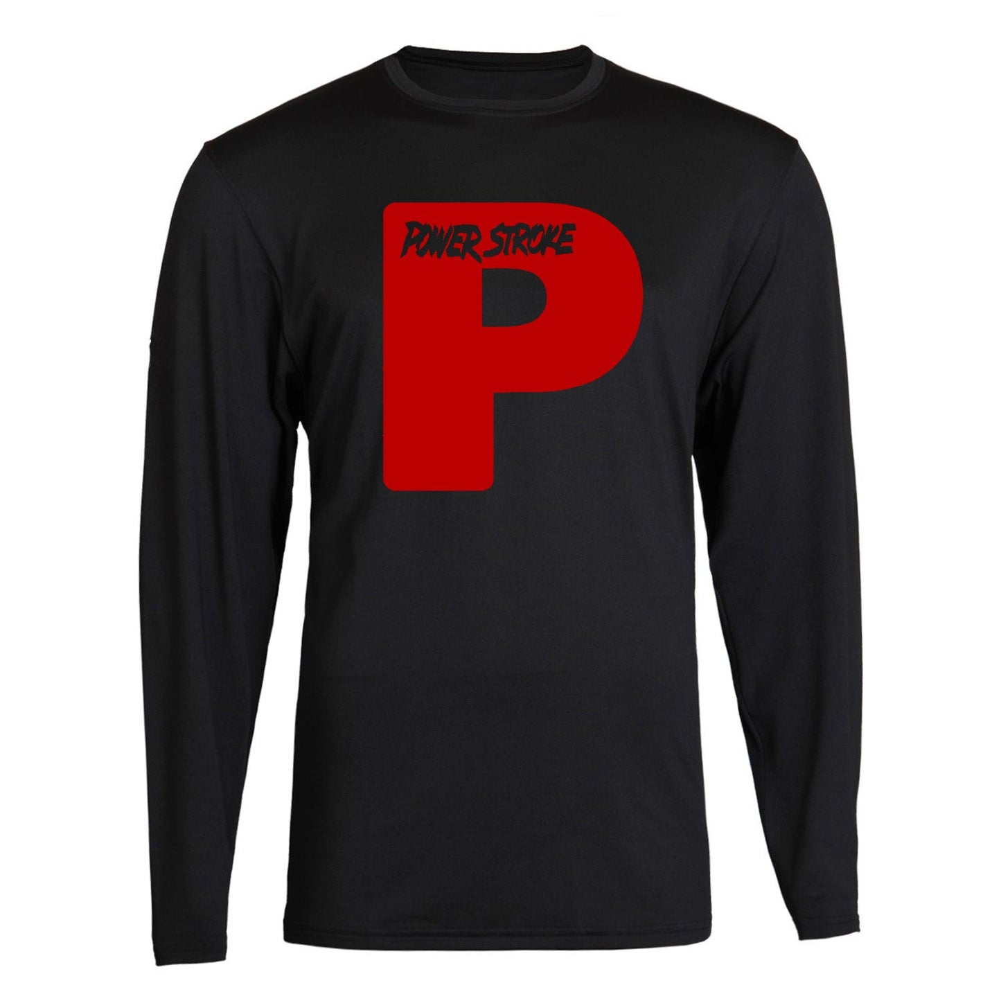 Powerstroke All Colors Big P Diesel Power Front Ford Power Stroke Diesel Long Sleeve Tee