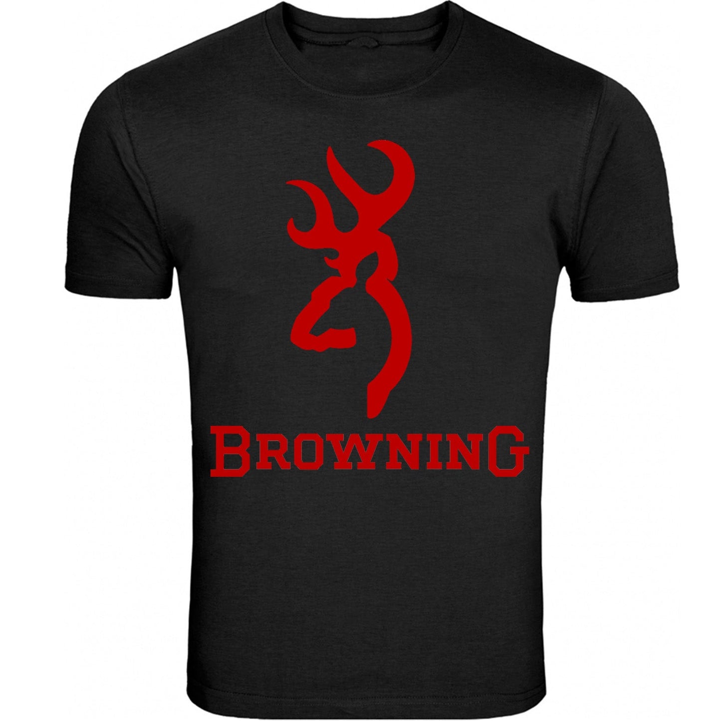 Browning Design Black Unisex Tee S - 5XL Black T-shirt