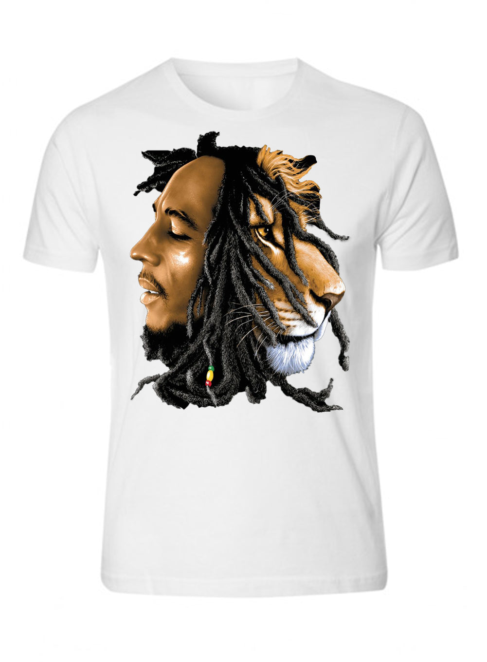 One Love Bob Marley Kingston Jamaica 1945 Rasta Leaf TEE Zion Rootswear Licensed T-Shirt Tee