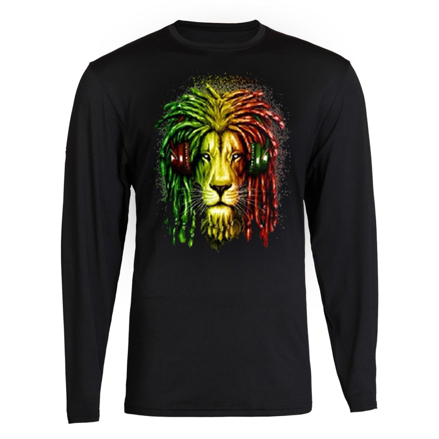 Bob Marley Lion Rasta Jamaica 1945 Rasta Leaf TEE Zion Long Sleeve Tee