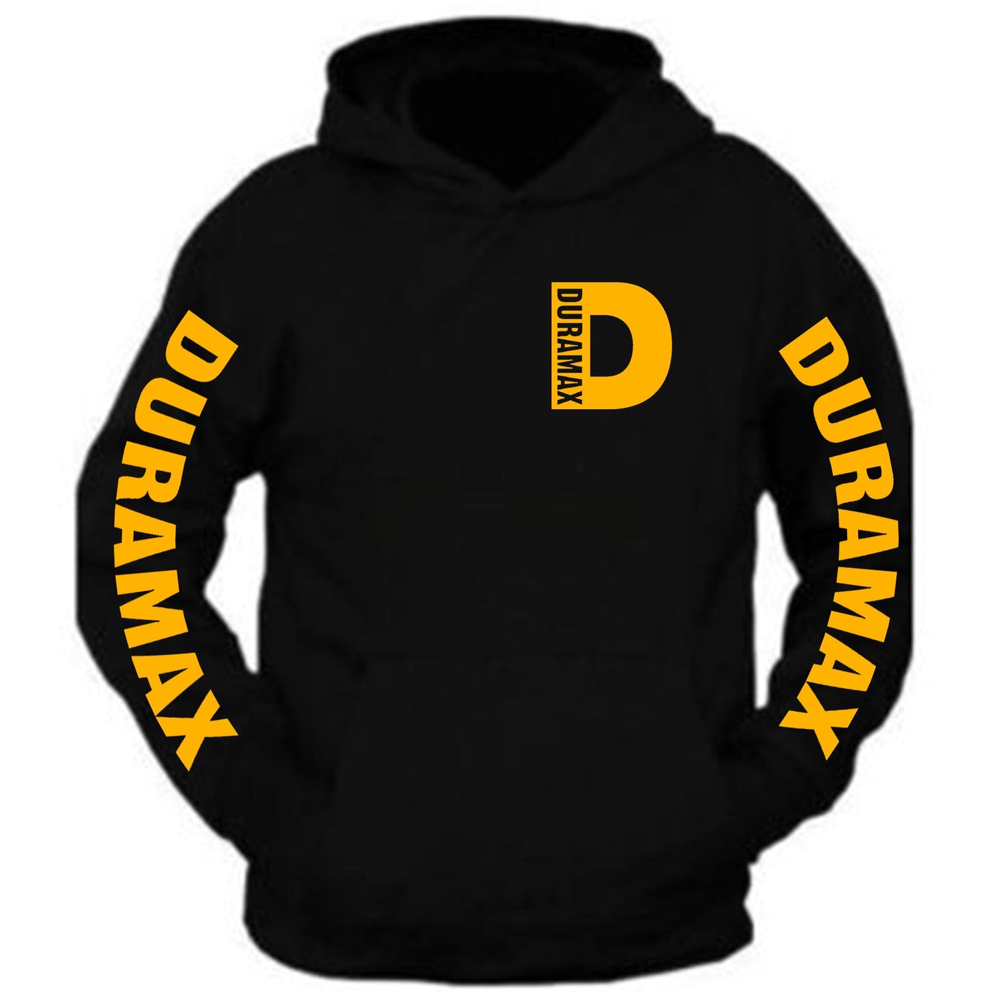 Duramax Hoodie Sweatshirt All Sizes All Colors The Back is Plain