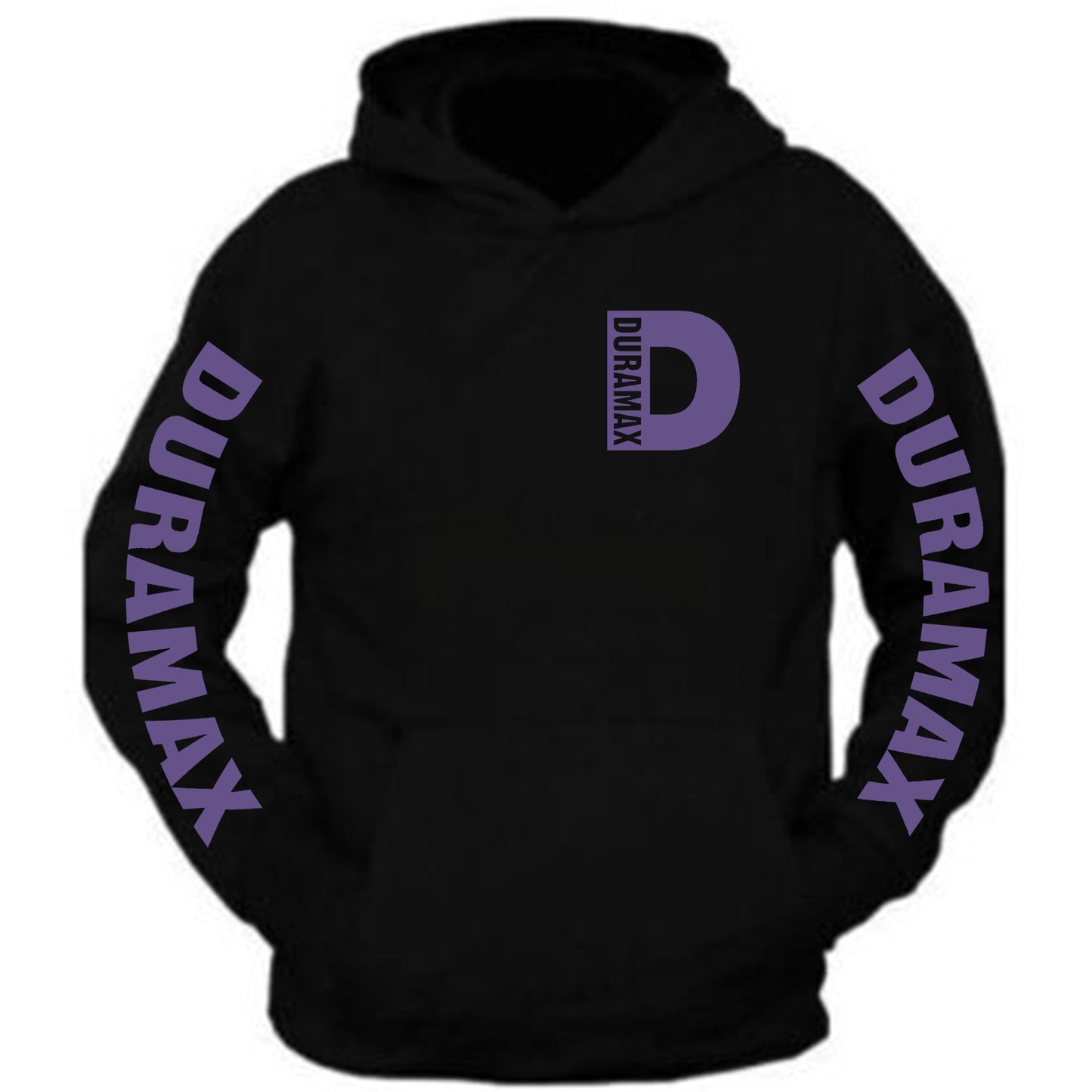 Duramax Hoodie Sweatshirt All Sizes All Colors The Back is Plain