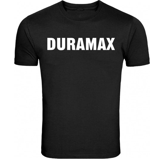 White Duramax T-shirt Front D S - 5XL T-Shirt Tee