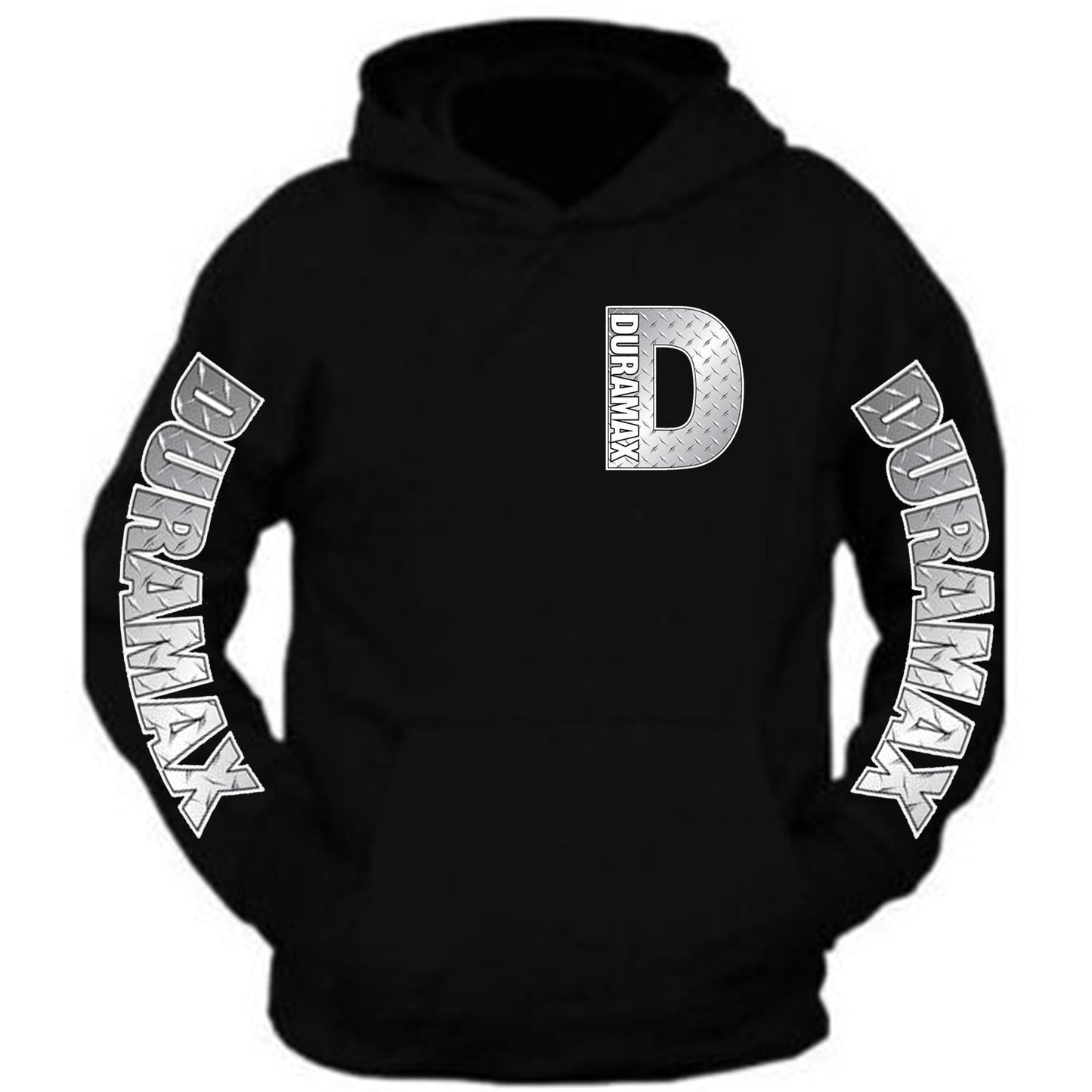 Duramax Hoodie Sweatshirt All Sizes All Colors The Back is Plain