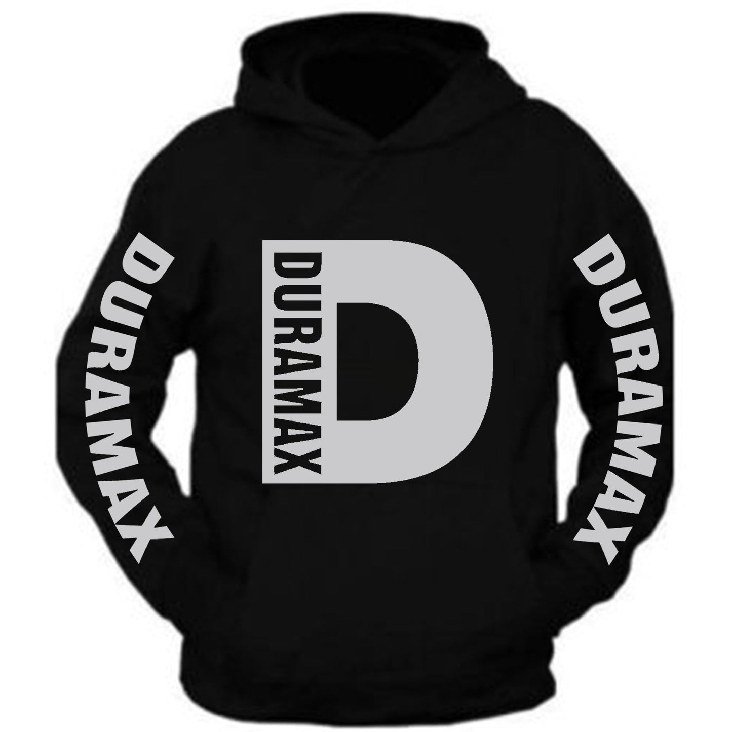 Duramax Big Design All Colors Black Hoodie Hooded Sweatshirt