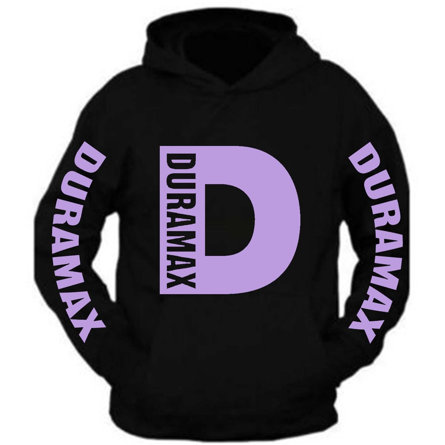 Duramax Big Design All Colors Black Hoodie Hooded Sweatshirt