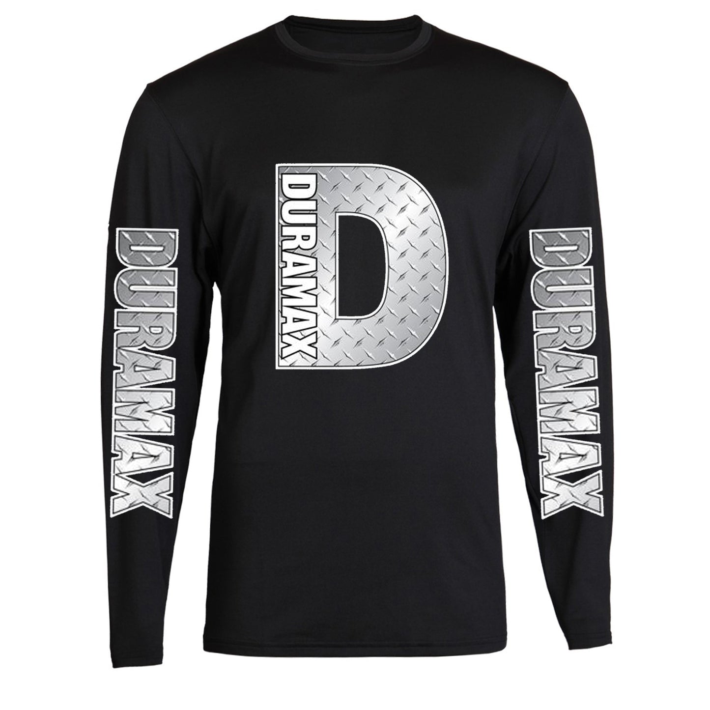 Duramax Color Big Design Color Black Long Sleeve Tee S-2XL