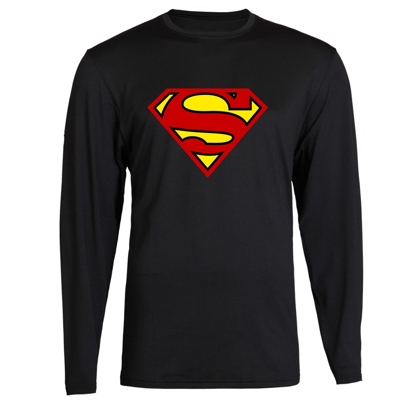 Superman Color Tee S - 2XL T-Shirt Long Sleeve Tee