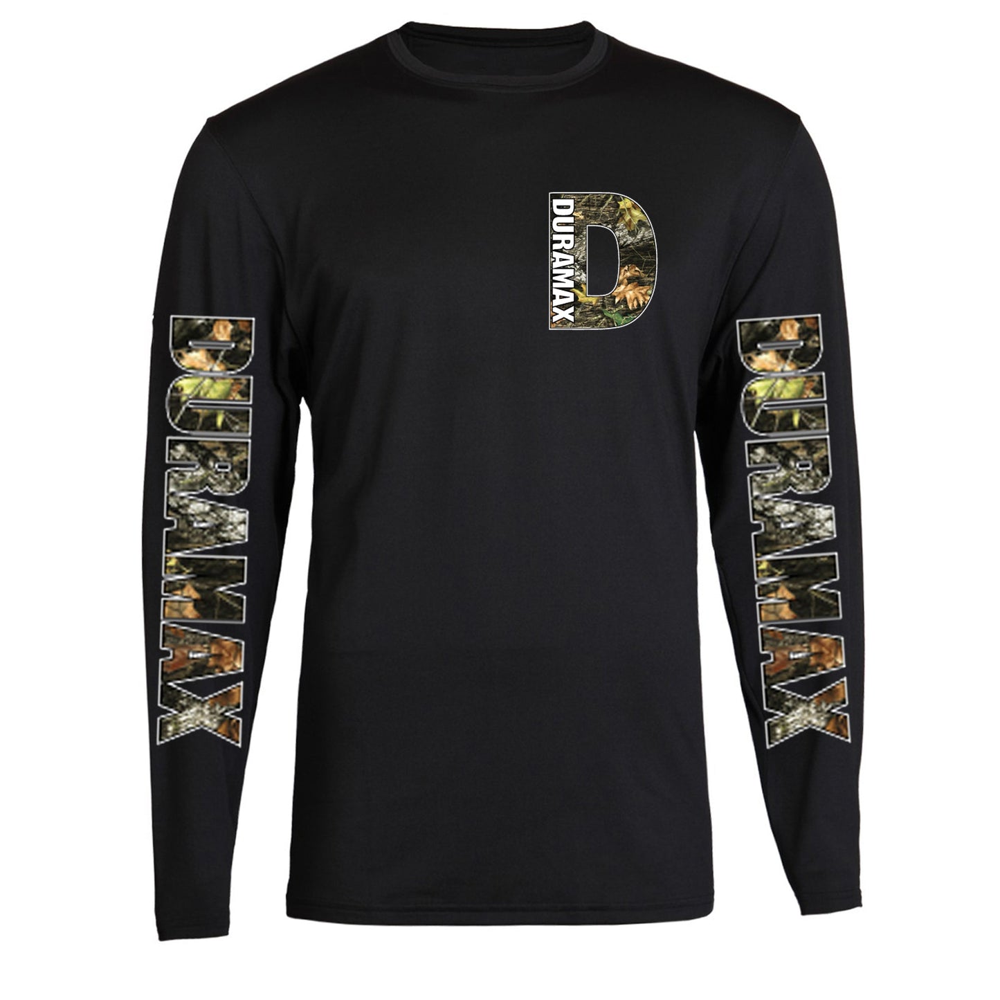 Duramax Camo Design Camo Color Black Long Sleeve Tee S-2XL