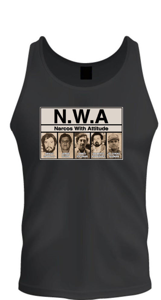 NWA Narcos Pablo Escobar Mens Tee Plata o Plomo Columbian Drug Lord Medellin S-2XL tee Tank Top