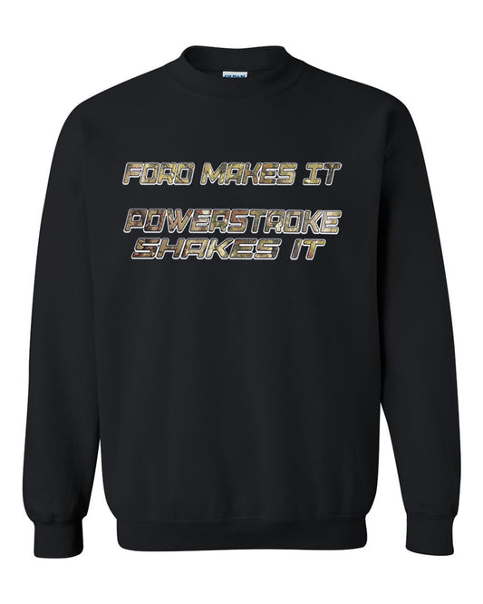 Powerstroke camo Diesel Power Ford Power Stroke Diesel Unisex Crewneck Sweatshirt Tee