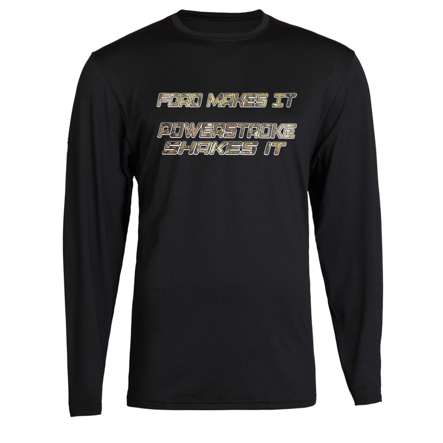 Powerstroke camo Diesel Power Front Ford Power Stroke Diesel Long Sleeve Tee