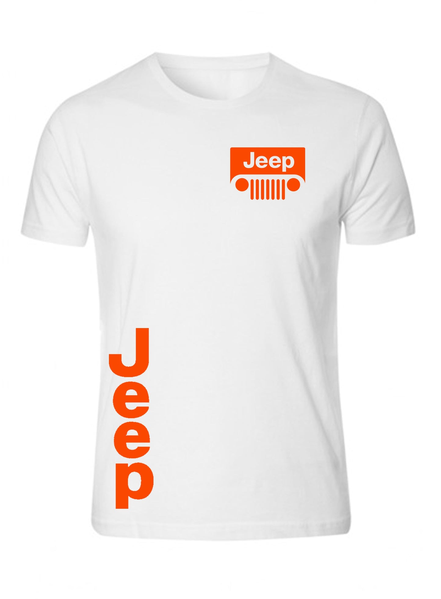 Orange Jeep Only In a Jeep 4x4 Off Road S - 5XL T-Shirt Tee