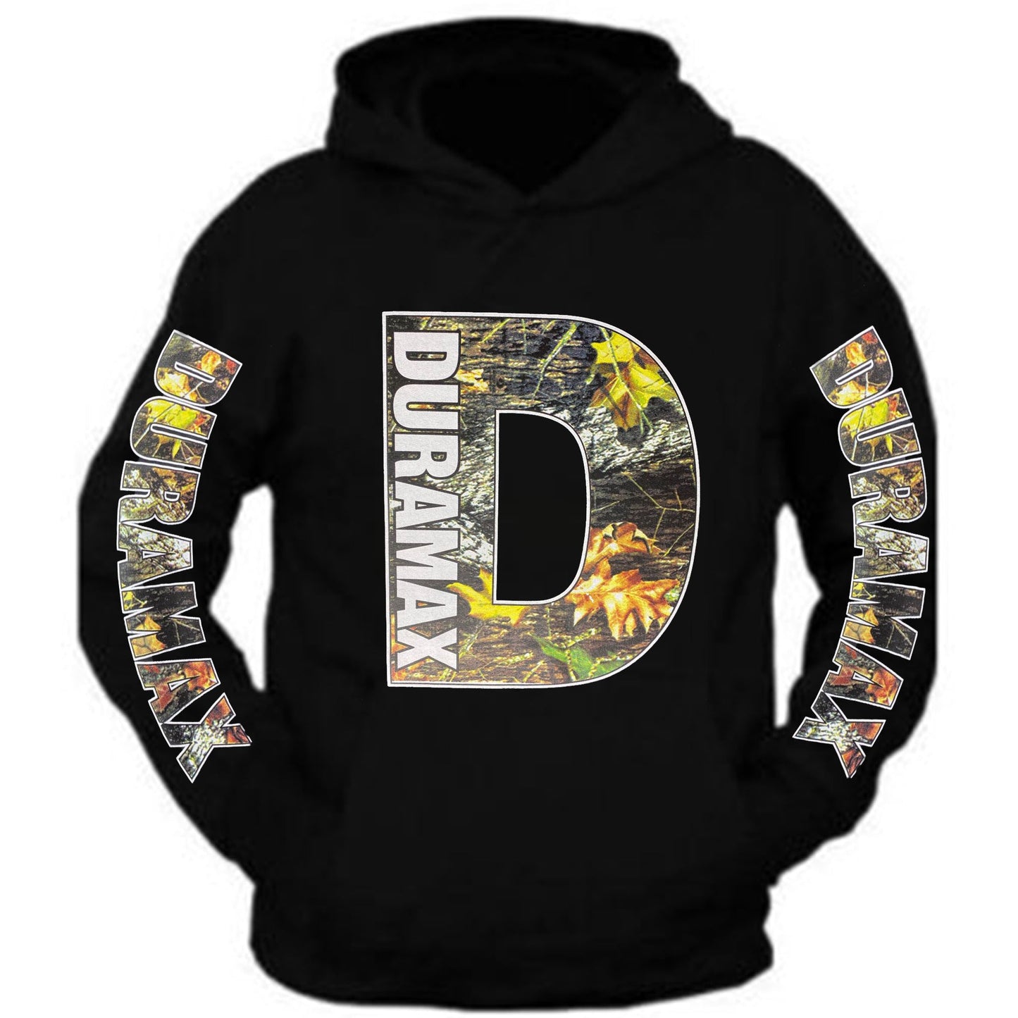 Duramax Skull Big Design Color Black Hoodie Hooded Sweatshirt S-5XL