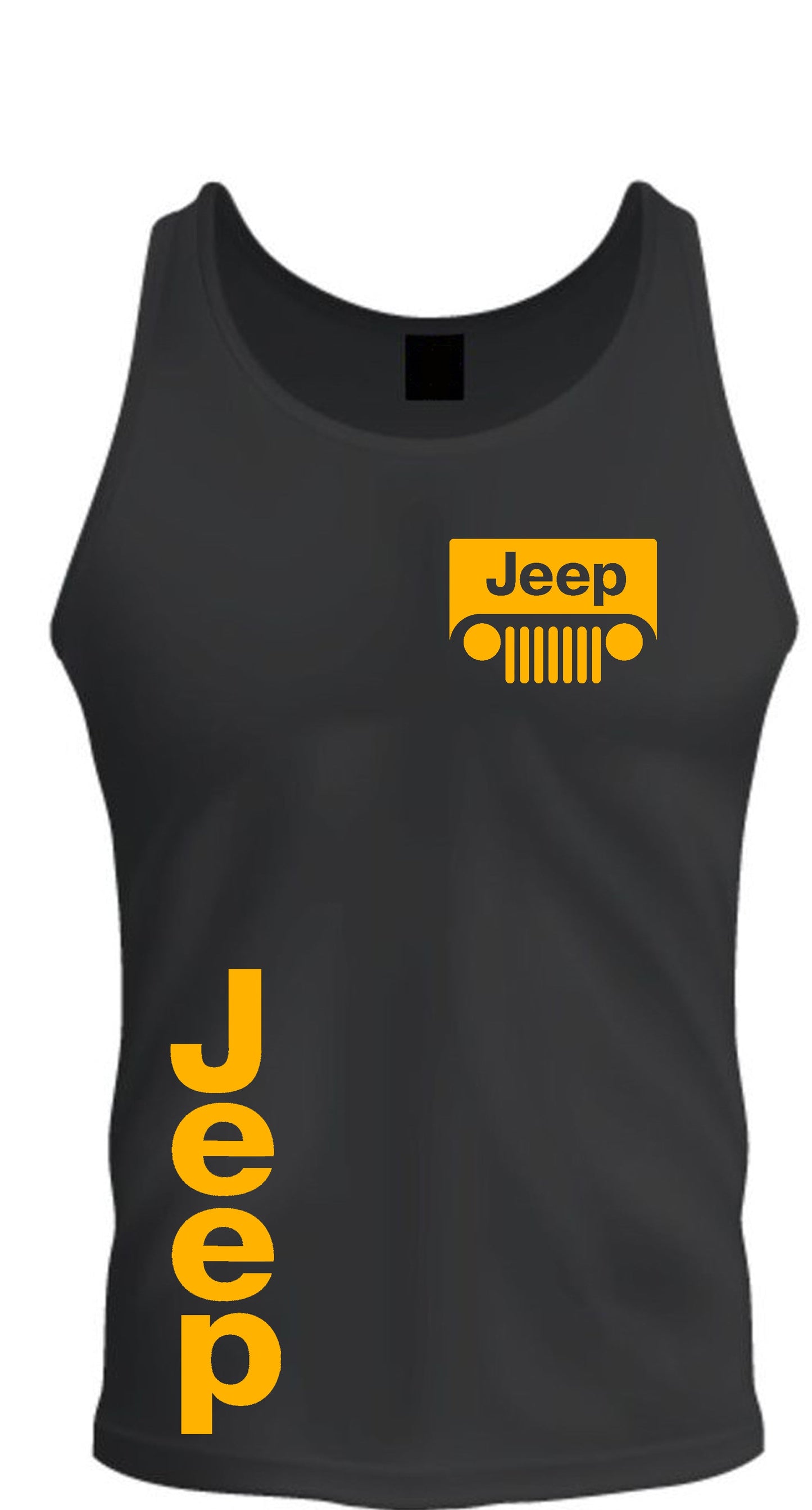 Jeep Tee Tank Top White Pink Blue Orange Yellow Mint Green All Colors