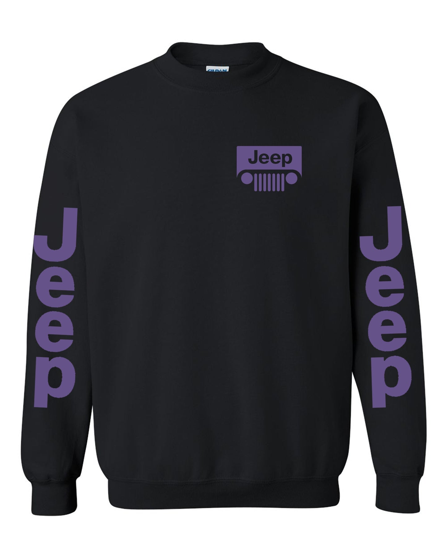 Purple Jeep Sweatshirt /// Purple jeep // S-5XL /// 4x4 /// Off Road Unisex Crewneck Sweatshirt Tee