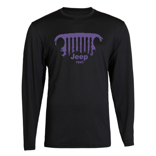 Purple Establish jeep 1941 Shirt Unisex T-Shirt Long sleeve